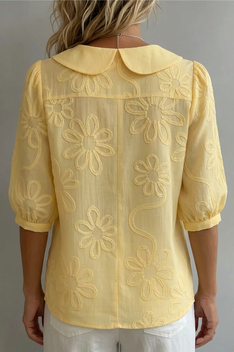 Celeste │ Elegant Floral Blouse