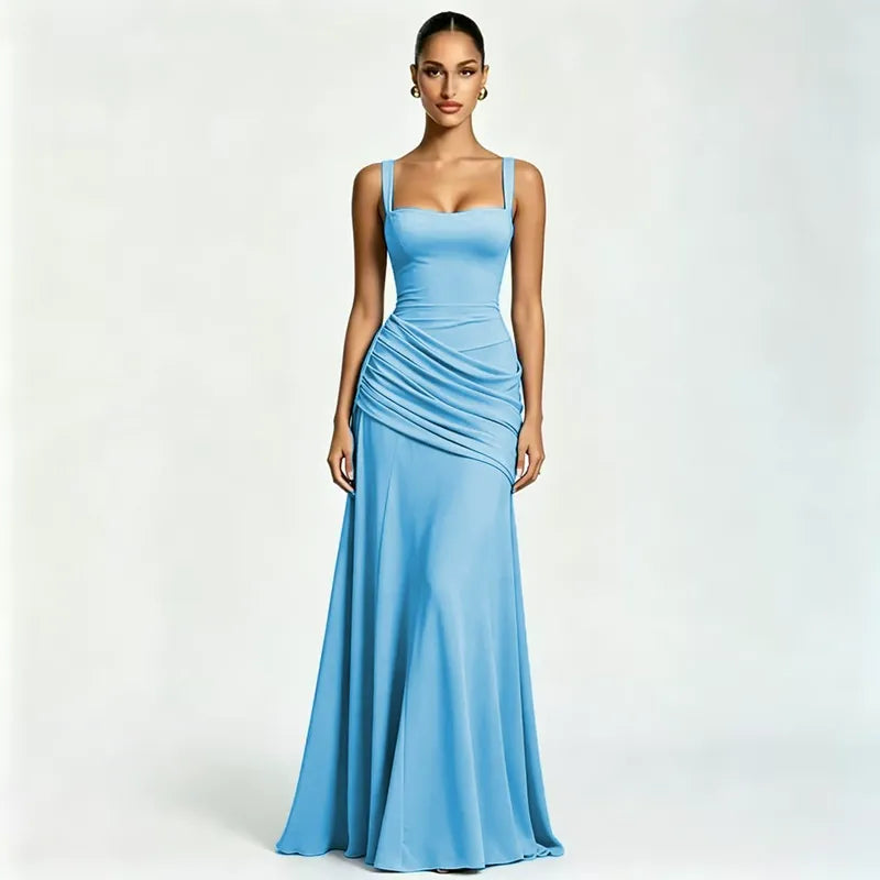 Isabelle | Ruched Maxi Dress