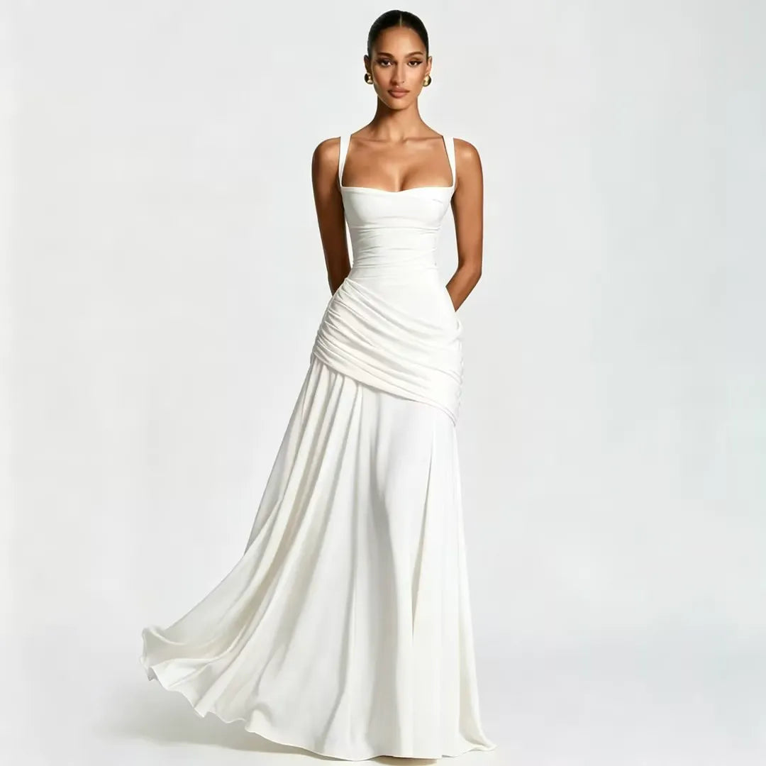 Isabelle | Ruched Maxi Dress
