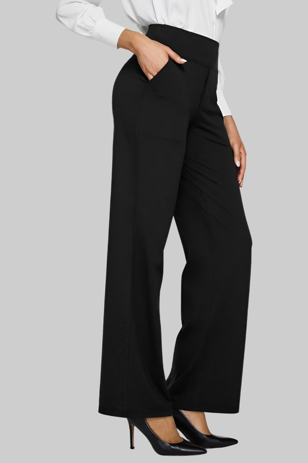 Léa™ | Eleganckie Spodnie z Jersey