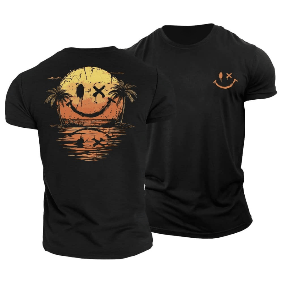 Gomer | T-shirt Smiley Bord de Mer