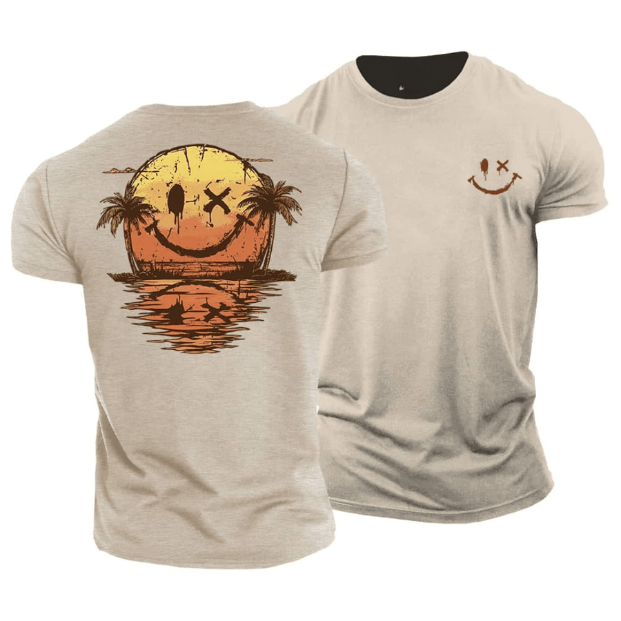 Gomer | T-shirt Smiley Bord de Mer